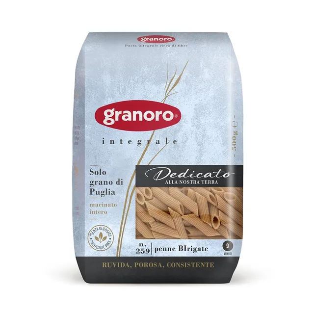 granoro-dedicato-integrale-penne-rigate-n-259-p-tes-compl-tes-courtes image 1