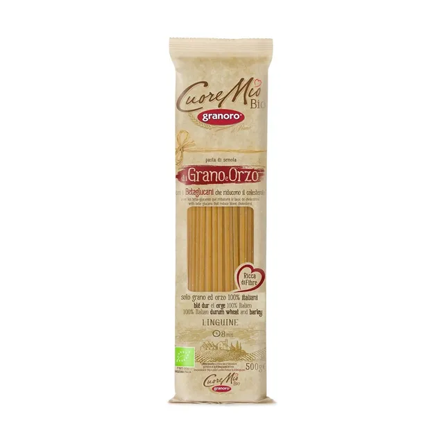 granoro-cuore-mio-bio-n-3-linguine-p-tes-biologiques-aux-b-ta-glucanes image 1