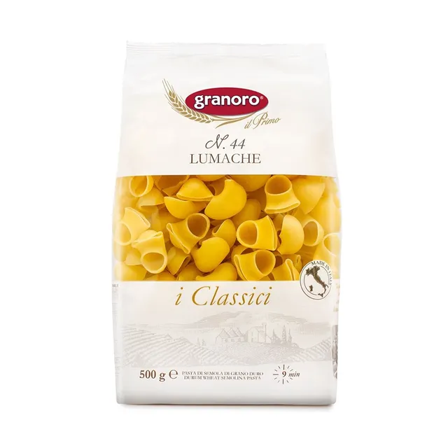 granoro-i-classici-lumache-n-44-p-tes-courtes-pour-sauces-cr-meuses image 1