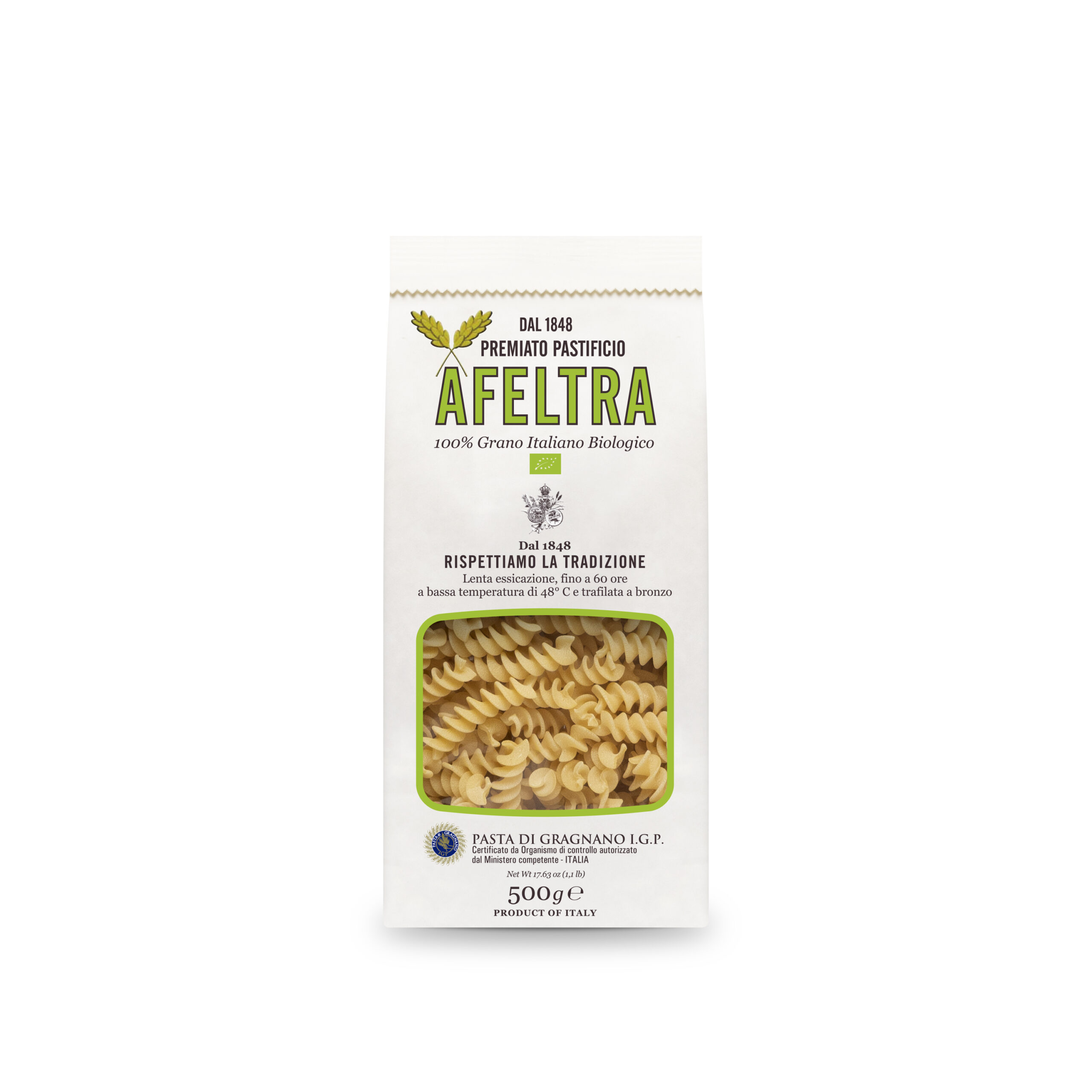 afeltra-tortiglione-bio-p-tes-italiennes-bio-100-bl-italien image 1