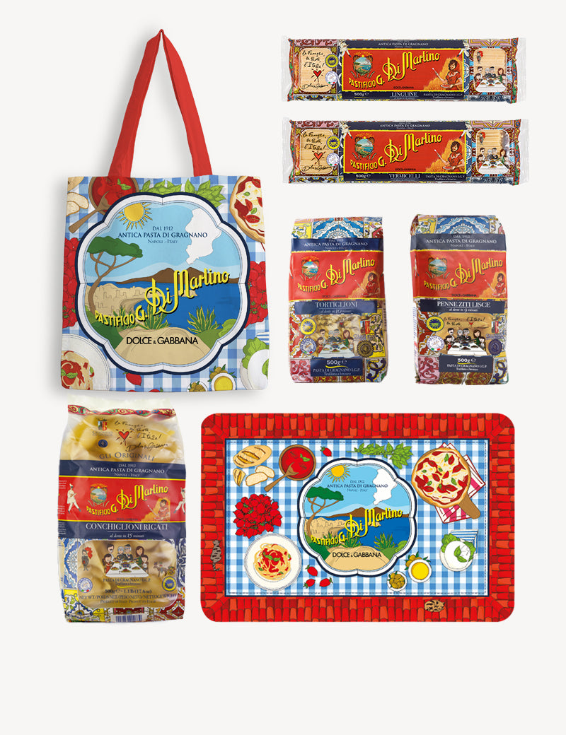 di-martino-casa-italiana-dolce-gabbana-coffret-shopper-pasta-di-gragnano-igp-tab image 2