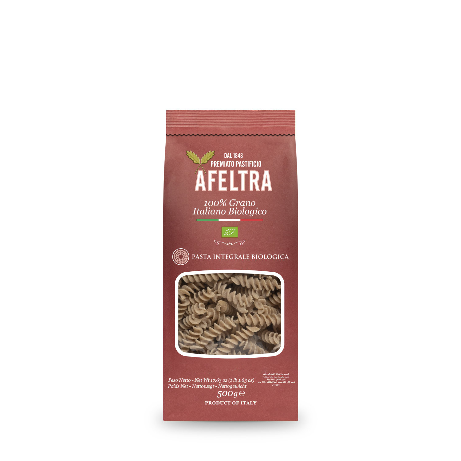 afeltra-tortiglione-bio-complet-100-bl-italien-p-tes-italiennes-premium image 1