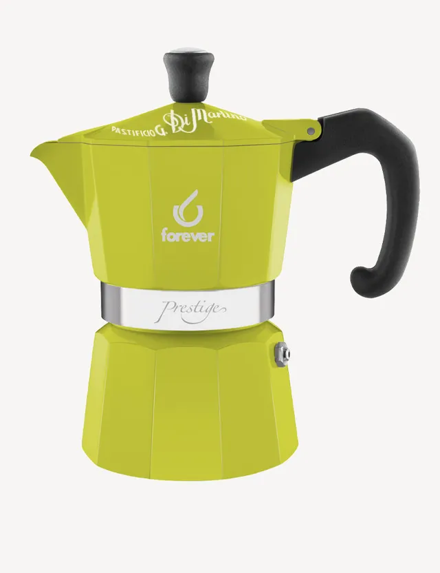 di-martino-caffettiera-verde-prestige-cafeti-re-moka-italienne-verte image 1