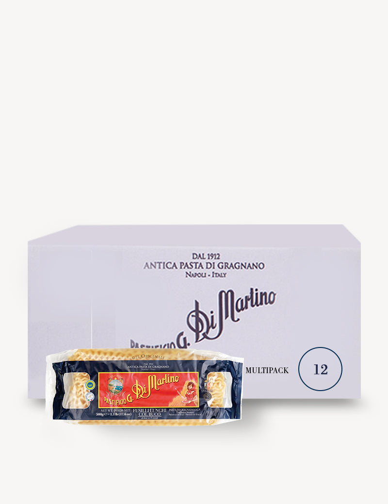 di-martino-fusilli-lunghi-col-buco-p-tes-longues-torsad-es-100-bl-italien image 3