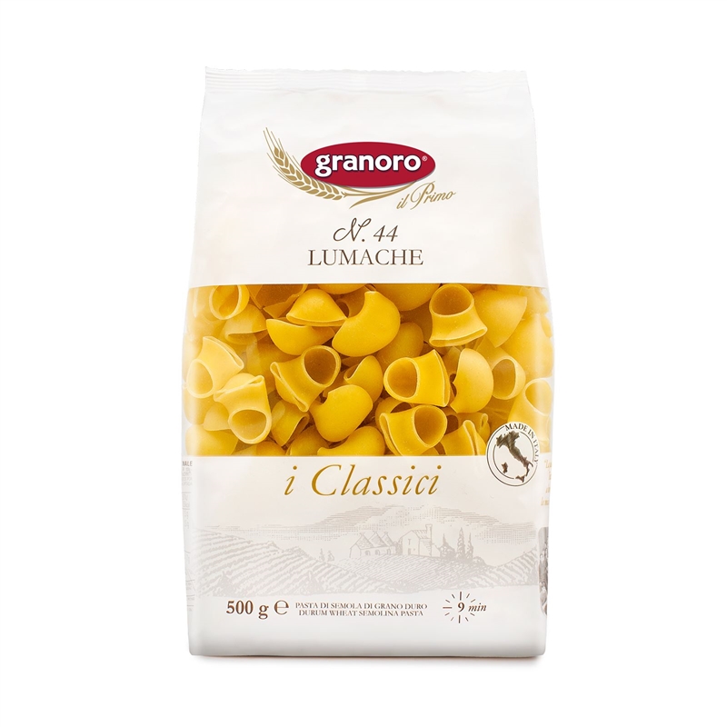 granoro-i-classici-lumache-n-44-p-tes-courtes-pour-sauces-cr-meuses image 1