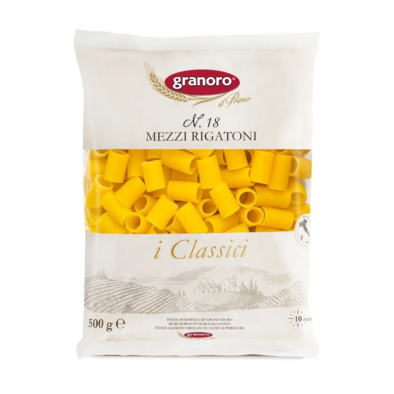 granoro-i-classici-mezzi-rigatoni-n-18-p-tes-courtes-ray-es image 1
