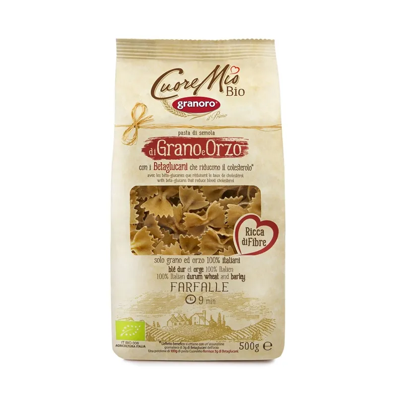 granoro-cuore-mio-bio-farfalle-n-198-p-tes-papillon-biologiques image 1