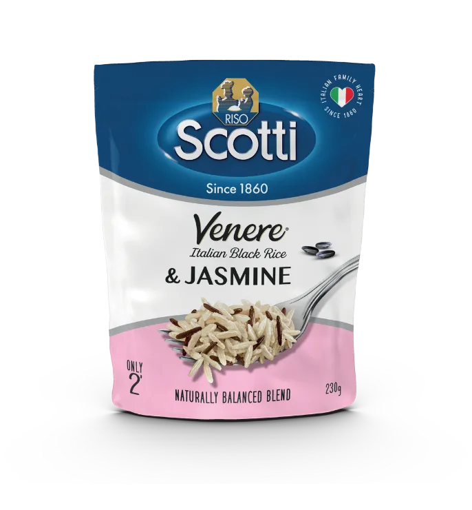 riso-scotti-ready-to-eat-riz-venere-et-jasmin-barquette-micro-ondable image 1
