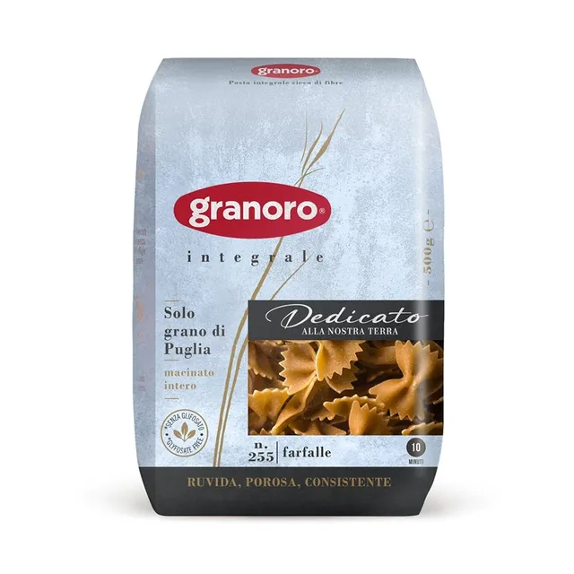 granoro-dedicato-farfalle-integrale-n-255-p-tes-compl-tes-aux-fibres image 1