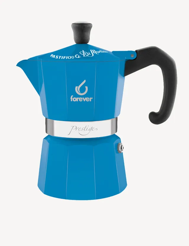di-martino-caffettiera-prestige-azzurra-moka-italienne-bleue image 1
