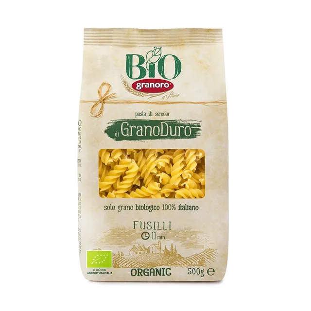 granoro-bio-n-100-fusilli-p-tes-italiennes-biologiques image 1