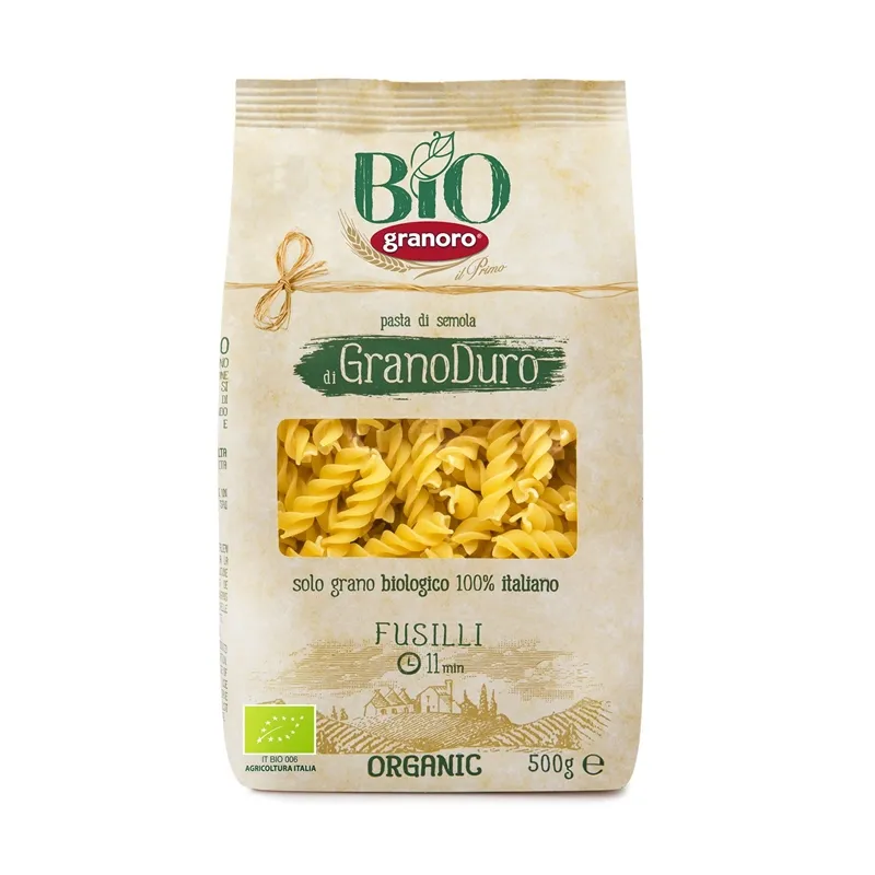 granoro-bio-n-100-fusilli-p-tes-italiennes-biologiques image 1