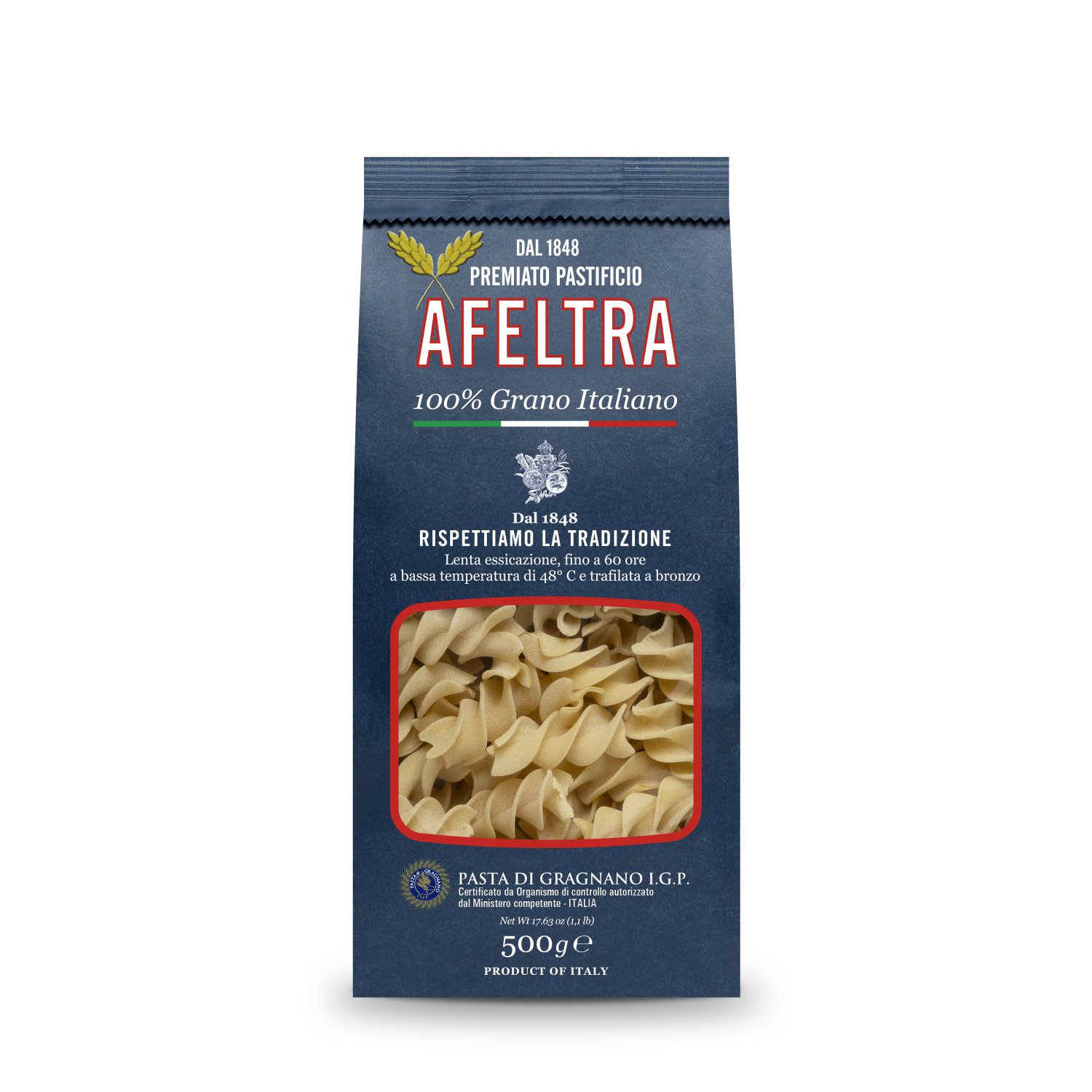afeltra-fusillone-grosses-fusilli-en-bl-100-italien image 1