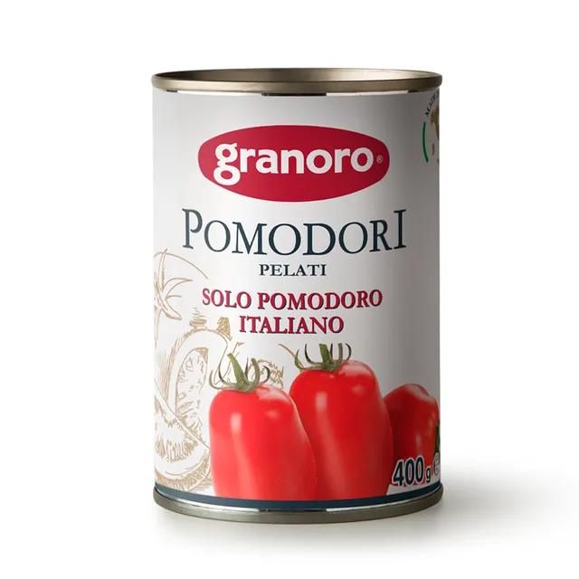 granoro-dedicato-pomodori-pelati-interi-400g-tomates-pel-es-enti-res-italiennes image 1