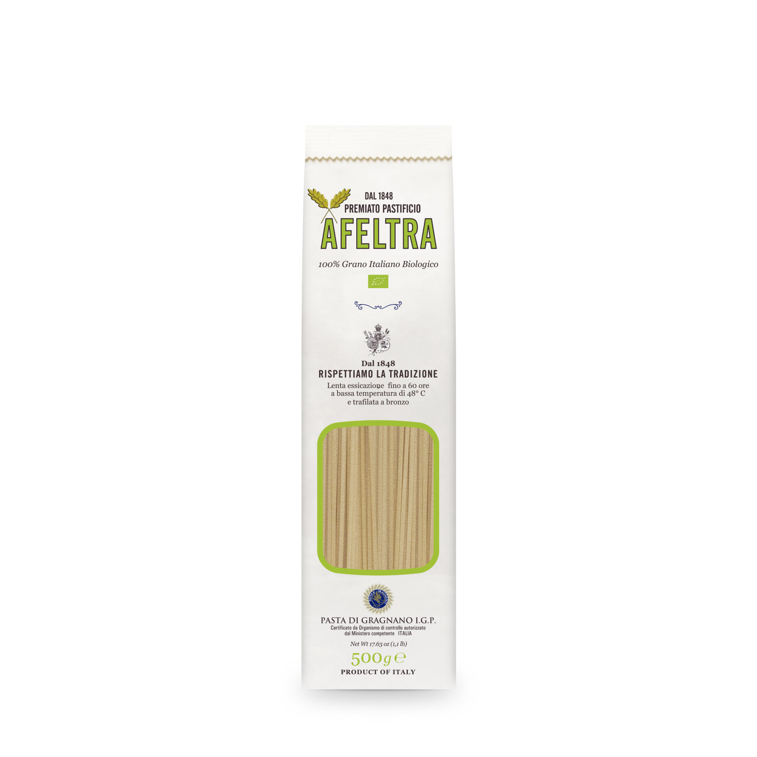 afeltra-spaghetto-bio-p-tes-bio-100-bl-italien image 1