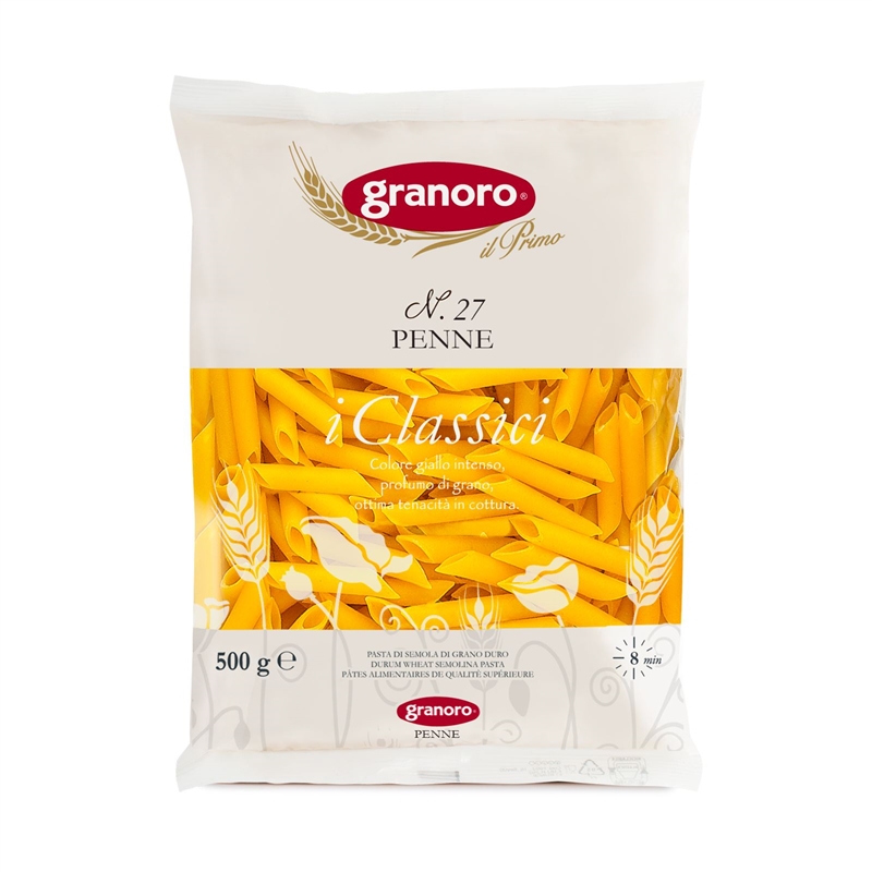 granoro-i-classici-penne-n-27-p-tes-courtes-italiennes image 1