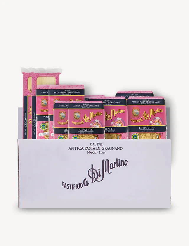 di-martino-box-barbie-back-to-school-5kg-10x500g-gragnano-igp-recettes image 1