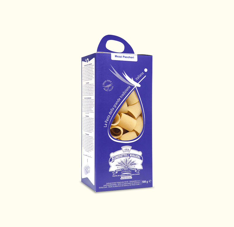 benedetto-cavalieri-mezzi-paccheri-p-tes-de-semoule-de-bl-dur-500g image 2