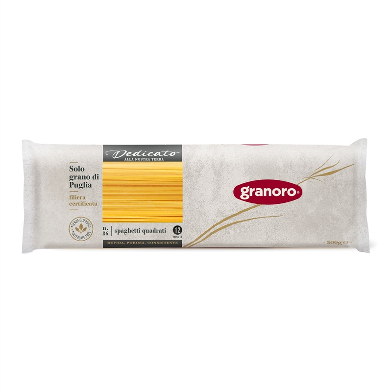 granoro-dedicato-spaghetti-quadrati-n-86-p-tes-s-ches-italiennes image 1