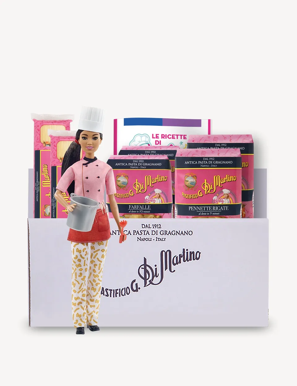 di-martino-box-barbie-chef-3-kg-p-tes-gragnano-igp-poup-e-recettes image 1