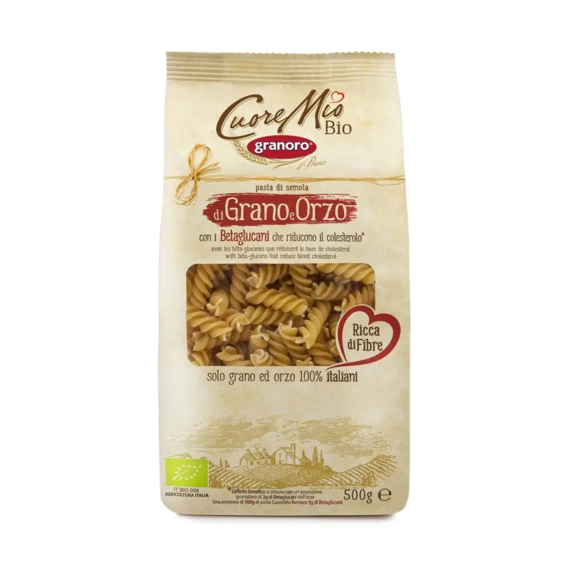 granoro-cuore-mio-bio-n-100-fusilli-biologiques-aux-b-ta-glucanes image 1