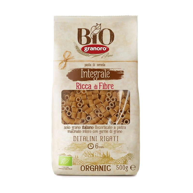granoro-bio-integrale-ditalini-rigati-n-60-p-tes-bio-compl-tes image 1