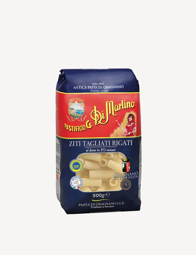 di-martino-ziti-tagliati-rigati-p-tes-de-gragnano-igp-de-campanie image 1