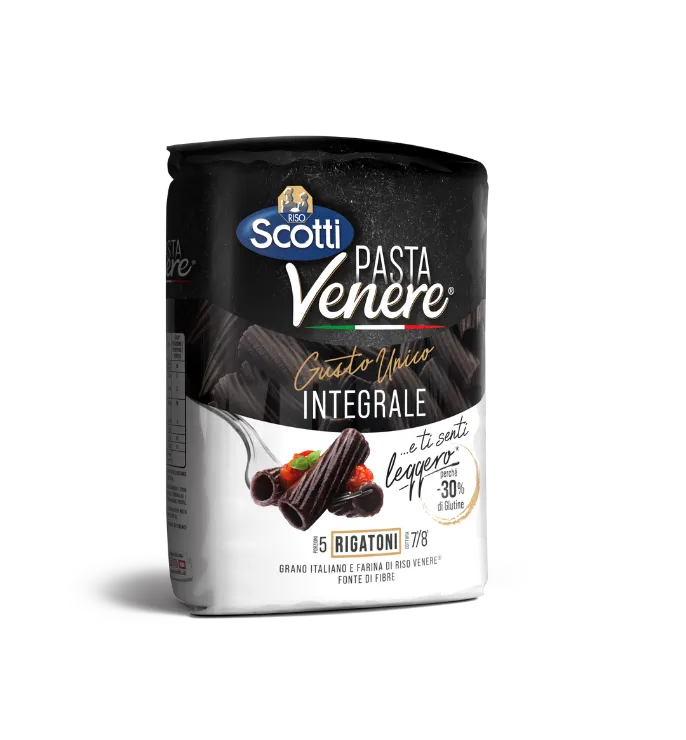riso-scotti-pasta-venere-rigatoni-riz-noir-complet-400-g image 1