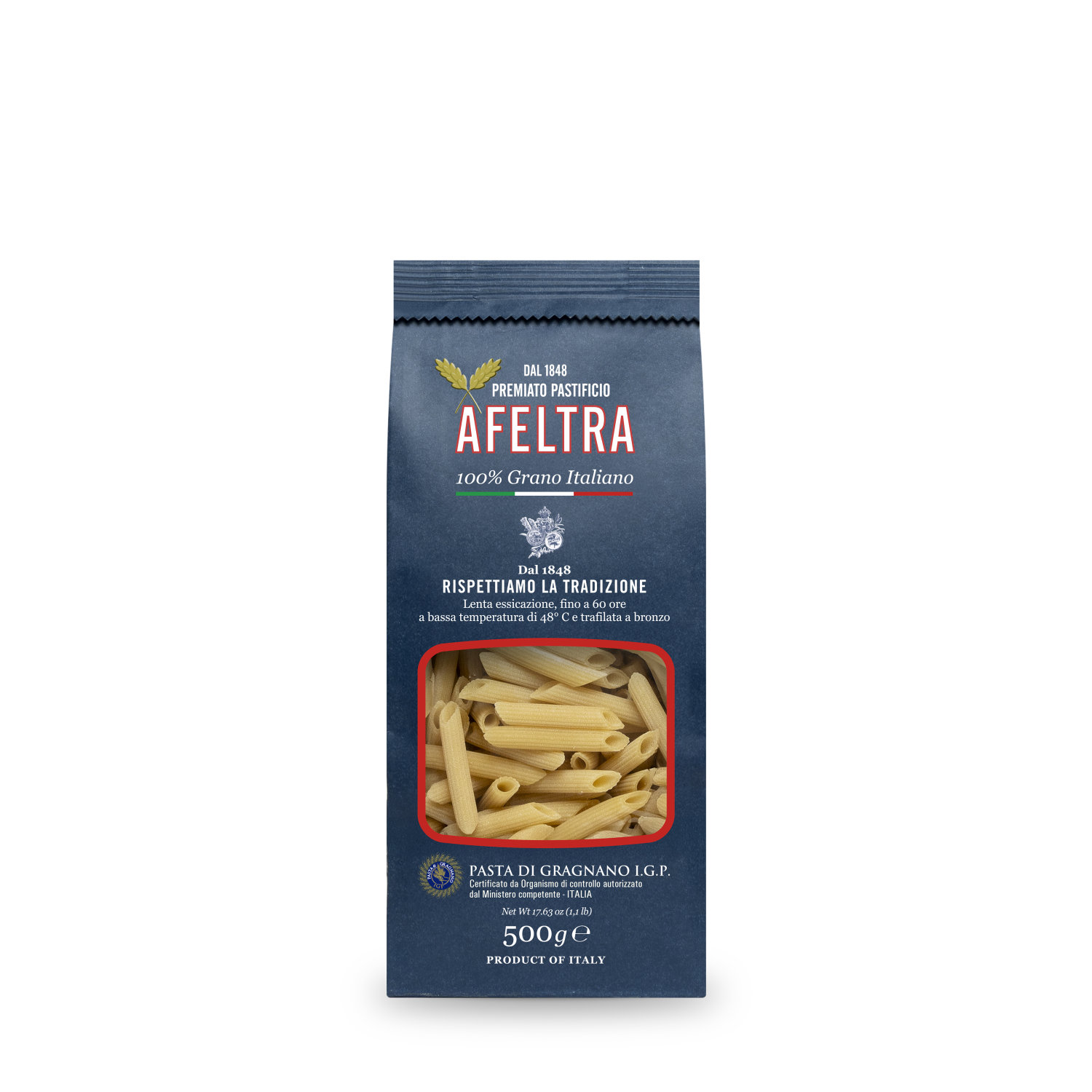 afeltra-penna-rigata-100-bl-italien-p-tes-italiennes-premium image 1