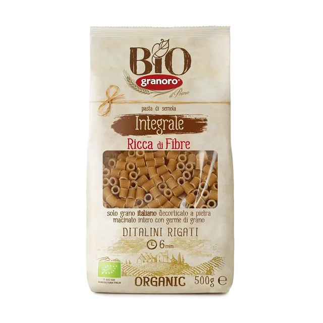 granoro-bio-integrale-ditalini-rigati-n-60-p-tes-bio-compl-tes image 1