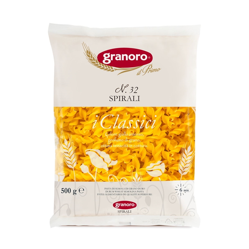 granoro-i-classici-spirali-n-32-p-tes-courtes image 1