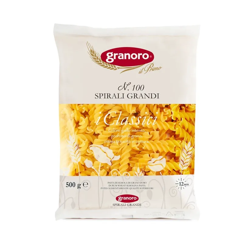 granoro-spirali-grandi-n-100-i-classici-p-tes-fusilli-courtes image 1