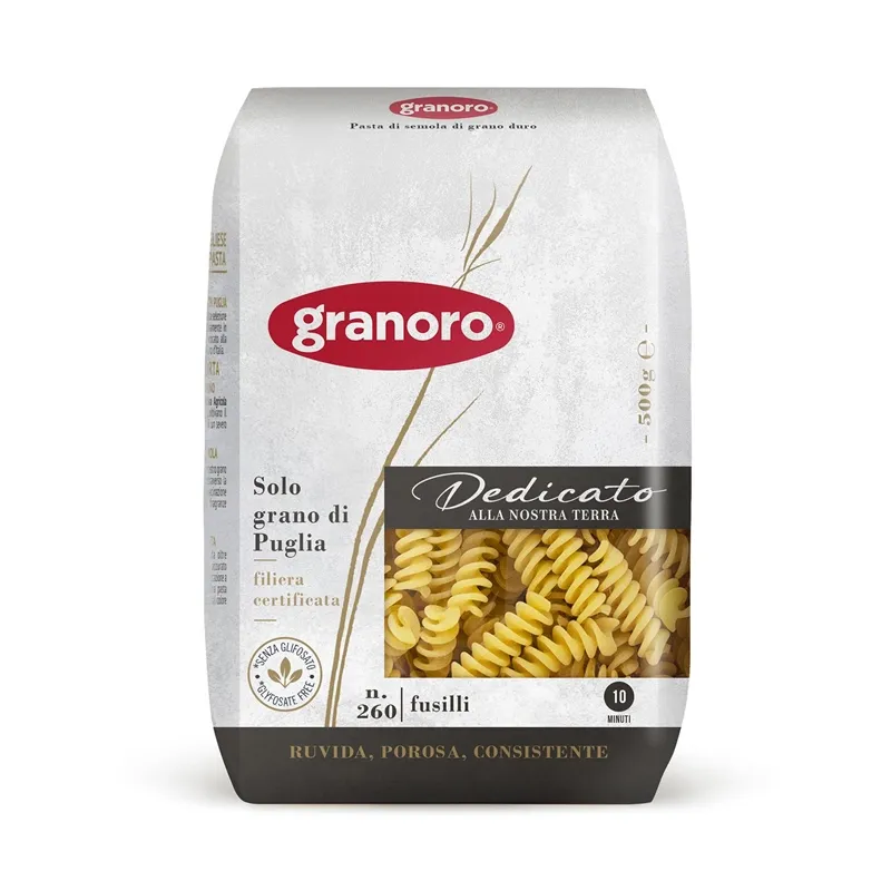 granoro-dedicato-n-260-fusilli-p-tes-italiennes-torsad-es-premium image 1