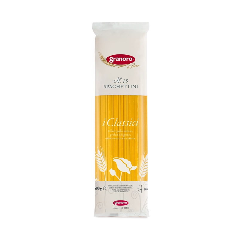 granoro-i-classici-spaghettini-n-15-p-tes-longues-fines image 1