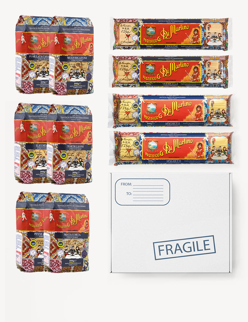 di-martino-pack-selezione-italia-lot-10-x-500-g-pasta-di-gragnano-igp-5-kg image 2