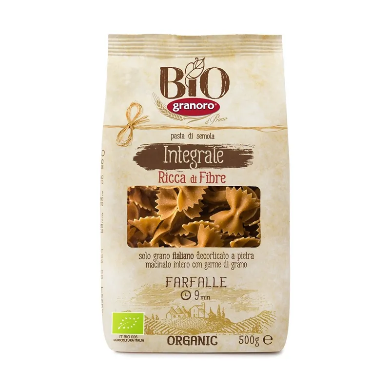 granoro-farfalle-n-198-bio-int-grale-p-tes-compl-tes-biologiques image 1