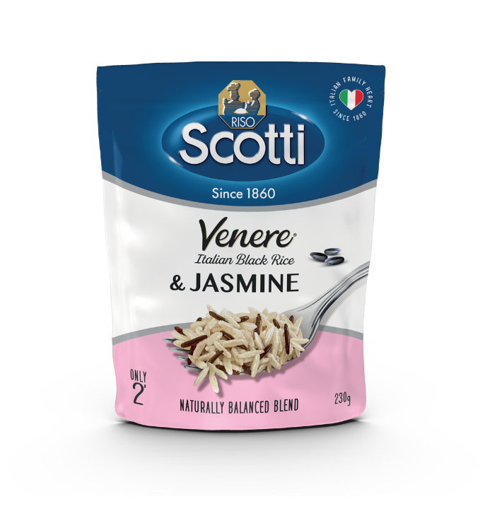 riso-scotti-ready-to-eat-riz-venere-et-jasmin-barquette-micro-ondable image 1