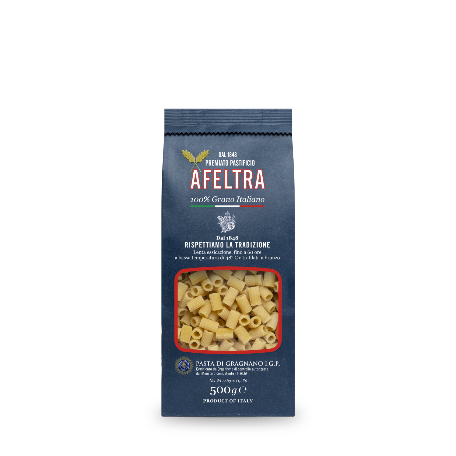 afeltra-tubettino-rigato-p-tes-italiennes-premium-100-bl-italien image 1