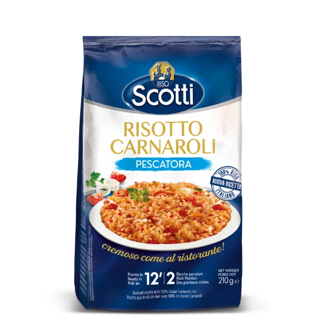 riso-scotti-risotto-aux-poissons-et-crustac-s-pr-paration-au-riz-carnaroli image 1