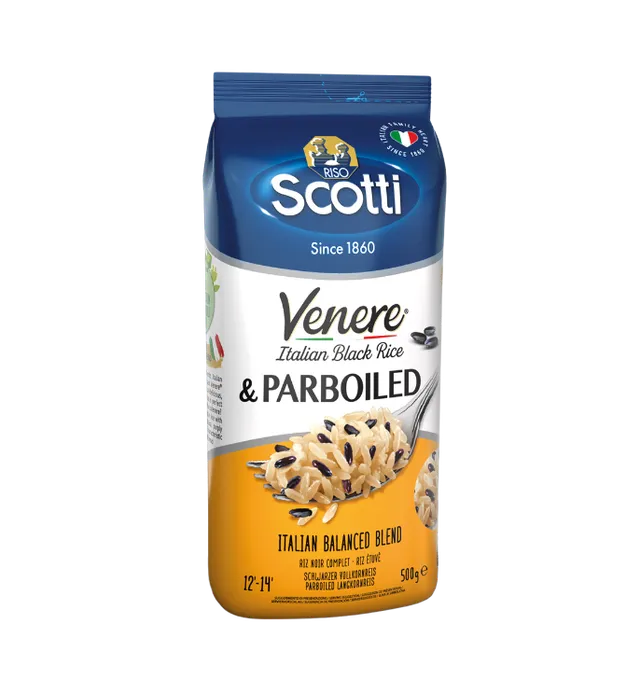 riso-scotti-benessere-m-lange-riz-venere-noir-et-basmati-500g image 1