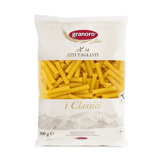 granoro-i-classici-ziti-tagliati-n-34-p-tes-courtes-italiennes image 1