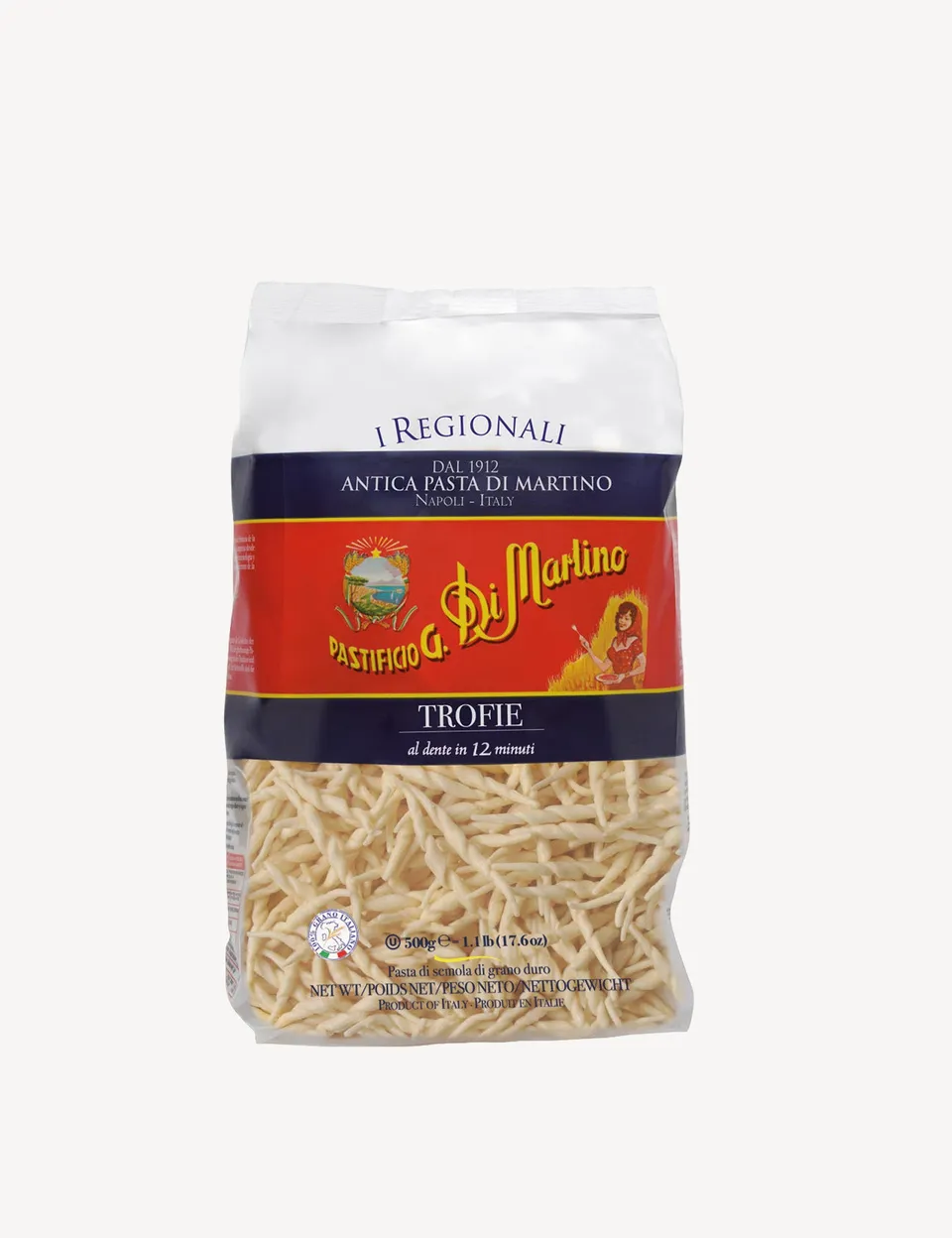 di-martino-trofie-p-tes-de-gragnano-au-pesto-500g image 1