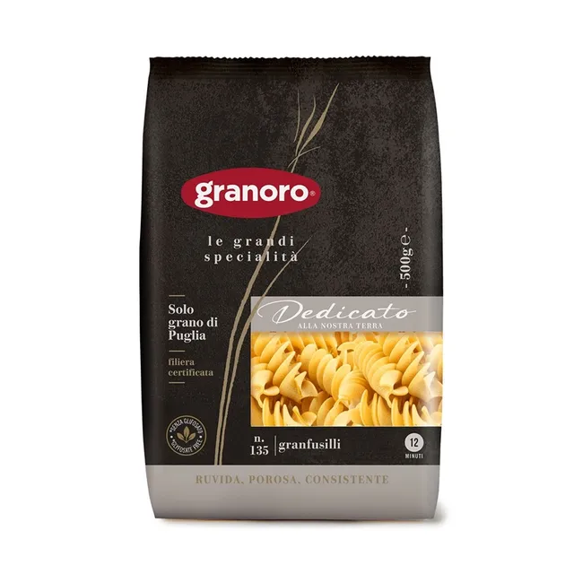granoro-dedicato-granfusilli-n-135-grandes-sp-cialit-s-p-tes-italiennes-du-sud image 1