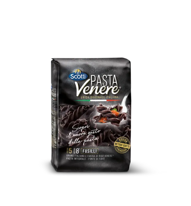 riso-scotti-pasta-venere-fusilli-au-riz-noir-500g image 1