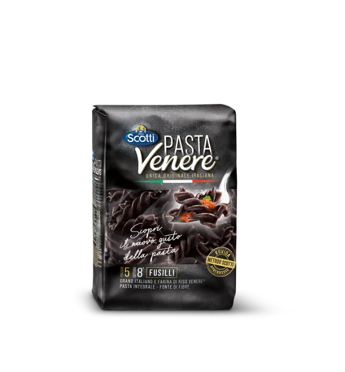 riso-scotti-pasta-venere-fusilli-au-riz-noir-500g image 1