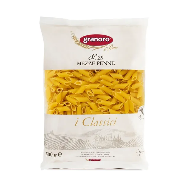 granoro-i-classici-mezze-penne-n-28-p-tes-courtes-lisses image 1